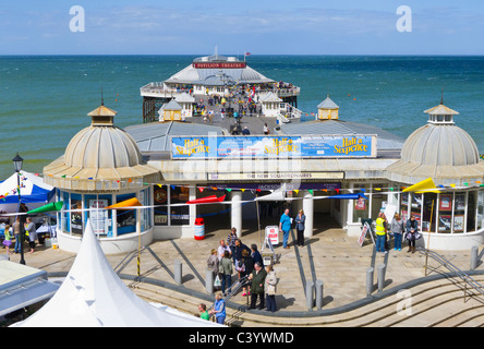 Jetée de Cromer, Norfolk, Angleterre. Banque D'Images