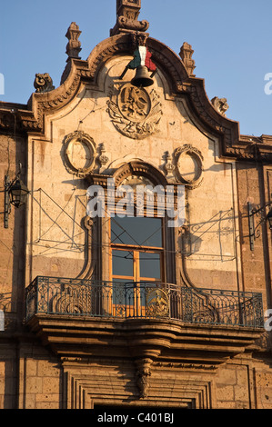 Elk187-6023v Mexique, Morelia, Michoacan, Palacio de Gobierno Banque D'Images