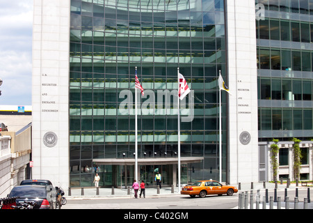 Securities and Exchange Commission des États-Unis, Washington DC Banque D'Images