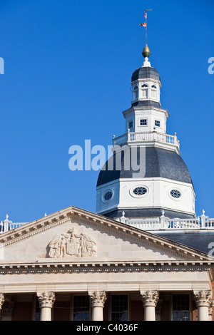 State House Square, Annapolis, Maryland, USA Banque D'Images