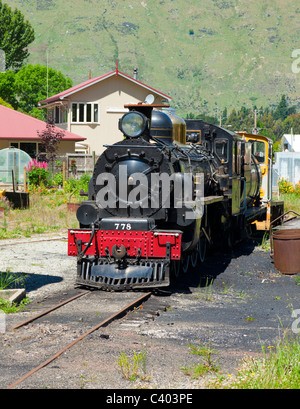 Vieille locomotive à vapeur Banque D'Images