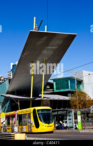 Entrée du Centre des Expositions de Melbourne Banque D'Images