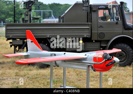 / UAV drone de l'armée belge, Belgique Banque D'Images
