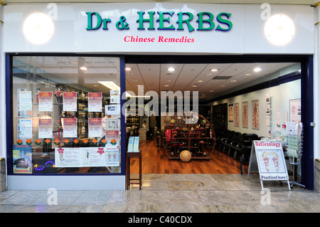 Dr et herbes remèdes chinois médicaments médicaments médicaments herb Banque D'Images