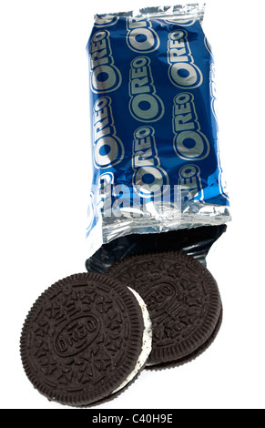 Snack Pack de biscuits Oreo Banque D'Images