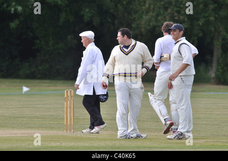 Cricket Village au Norton Lindsey, Warwickshire, England, UK Banque D'Images