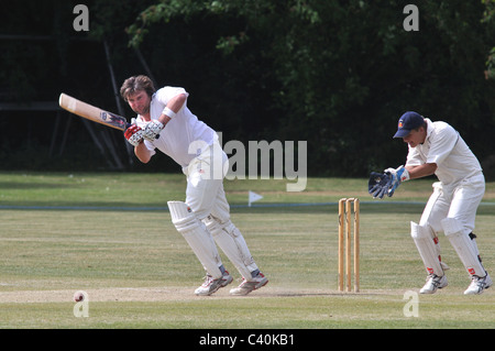 Cricket Village au Norton Lindsey, Warwickshire, England, UK Banque D'Images