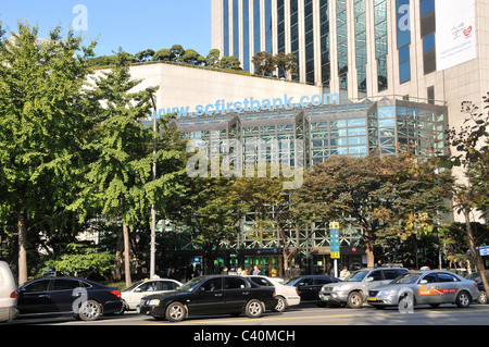 Scfirstbank Seoul Corée du Sud Banque D'Images