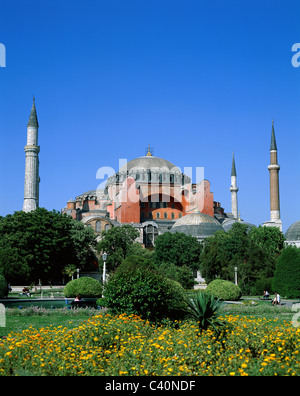 L'architecture, byzantine, cathédrales, églises, Constantinople, Sainte-Sophie, Holiday, Istanbul, monument, minarets, mosquée, d' Banque D'Images