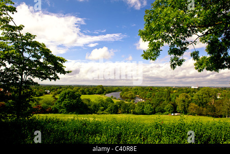 Vue de Richmond Hill ; Blick vom Richmond Hill Banque D'Images