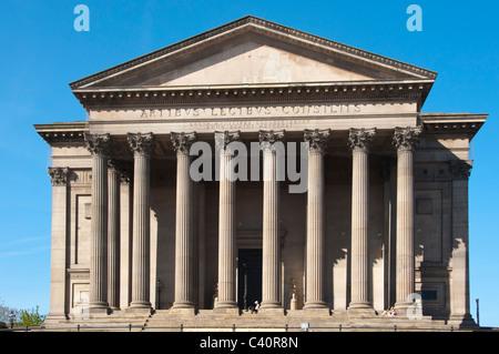 Saint Georges salle conçue par Charles Cockerell Liverpool Angleterre UK Banque D'Images