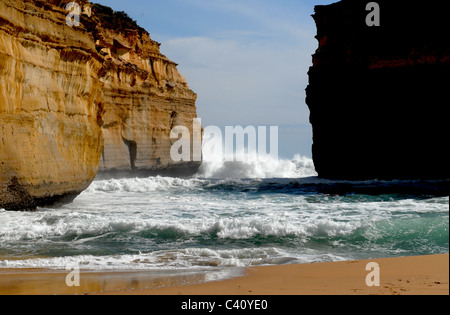 Loch Ard Gorge du naufrage sur la côte de la Great Ocean Road à Victoria, Australie Banque D'Images