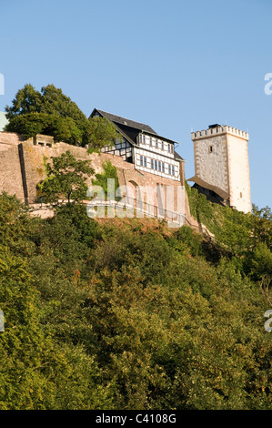 L'architecture, la destination, l'enregistrement sur le terrain, 1960-1969, de la construction, de l'arrangement de connexion, république fédérale, château,, Eisenach, Allemagne Banque D'Images