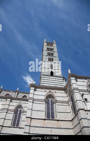 La Cathédrale de Sienne Toscane Italie Banque D'Images