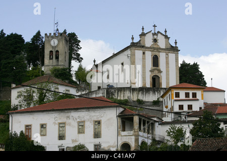Miranda do Corvo, centre du Portugal Banque D'Images