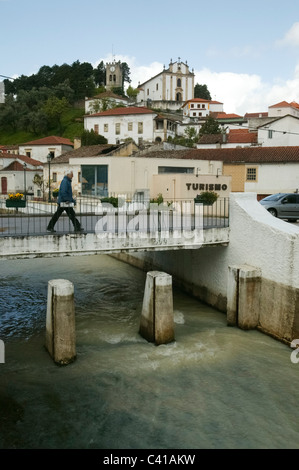 Miranda do Corvo, centre du Portugal Banque D'Images