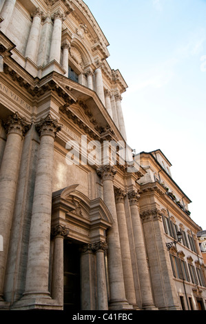 Église de Sainte Agnès in Agone- Italie Rome Piazza Navona Banque D'Images