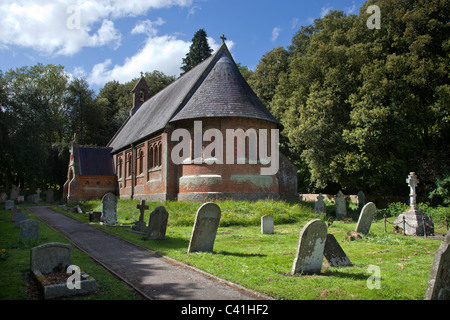 L'église Holy Trinity Oare Wiltshire UK Banque D'Images