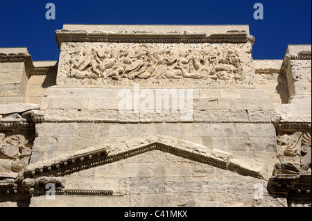 France, Provence, Vaucluse, Orange, arche romaine Banque D'Images