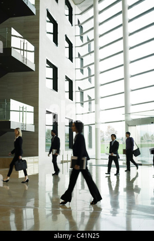 Balades dans le hall de la direction Banque D'Images