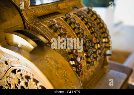 Caisse enregistreuse antique Banque D'Images