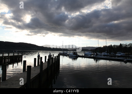 Le Windermere Lake District National Park, Royaume-Uni Banque D'Images