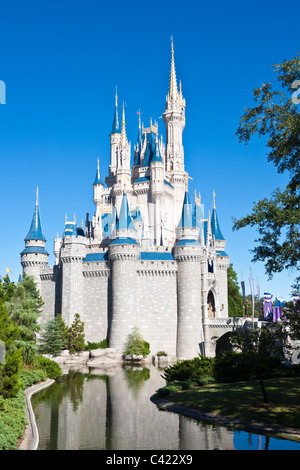 Le Château de Cendrillon du Magic Kingdom de Disney World, à Kissimmee, Floride Banque D'Images