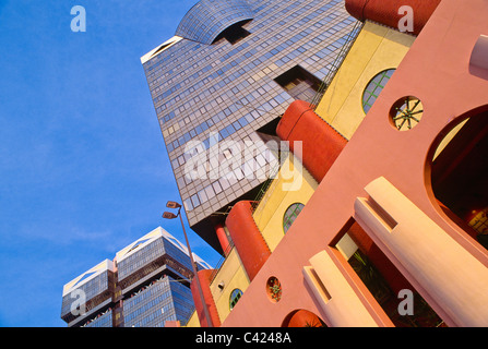 Centre commercial Amoreiras et complexe de bureaux, situé dans le quartier financier de Lisbonne, Portugal Banque D'Images