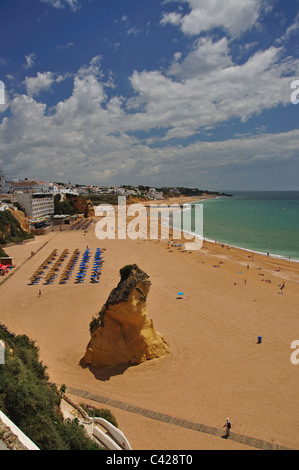 Praia de Peneco, Albufeira, région de l'Algarve, Portugal Banque D'Images