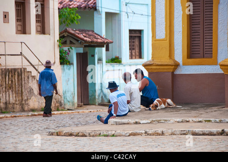 Village de Sao Benedito Do Sul dans le nord-est du Brésil Pernambuco Banque D'Images