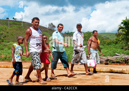 Village de Sao Benedito Do Sul dans le nord-est du Brésil Pernambuco Banque D'Images