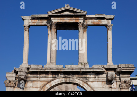 L'Arche d'Hadrien à Athènes, Grèce Banque D'Images