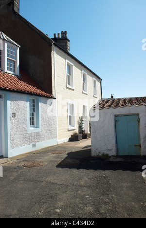 Maisons traditionnelles Pittenweem Banque D'Images