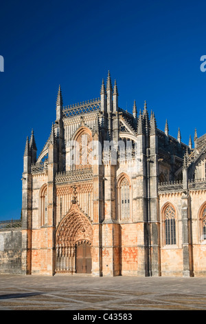 Monastère de Santa Maria da Vitoria (UNESCO World Heritage), Batalha, l'Extrémadure, Portugal Banque D'Images