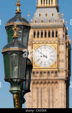 Lanternes de Westminster Bridge, London,UK Banque D'Images