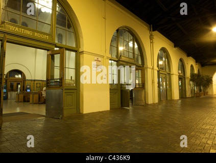 Salle d'attente de la Santa Fe Railroad localiser bâtiment à San Diego CA Banque D'Images