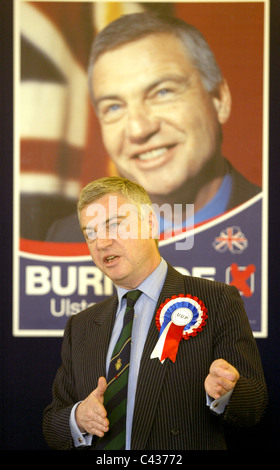 David Wilson Boyd Burnside (née le 24 août 1951) est un homme politique d'Irlande du Nord, et a été député du Parti unioniste de l'Ulster Banque D'Images