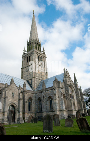 St Patrick's Church Patrington 13ème -14 ème siècle l'église. Banque D'Images