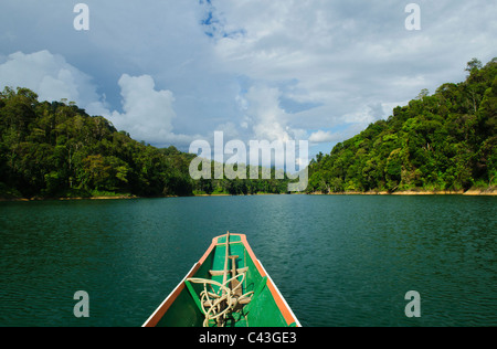 De beaux paysages dans le Parc National de Batang Ai au Sarawak, Bornéo, Malaisie Banque D'Images