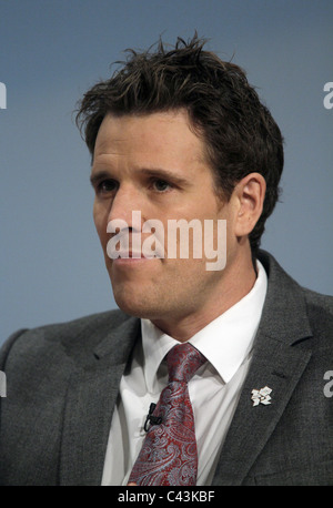 JAMES CRACKNELL, médaillée d'OR OLYMPIQUE 06 Octobre 2010 L'ICC BIRMINGHAM ENGLAND Banque D'Images