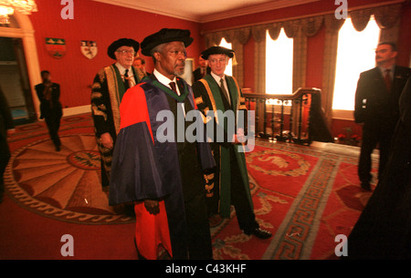 Kofi Atta Annan (né le 8 avril 1938, est un diplomate qui a servi comme le septième Secrétaire général de l'Organisation des Nations Unies Banque D'Images