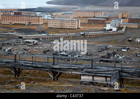 Arctique, Océan Arctique, la mer de Barents, l'océan Antarctique, île, Île, Island group, puits de charbon, mer, nord, Norvège, Europe, Polar Sea Banque D'Images