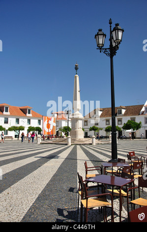 Praca marques de Pombal, Vila Real de Santo António, région de l'Algarve, Portugal Banque D'Images