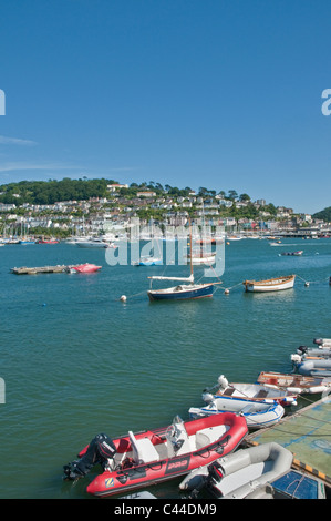 Ferry boat on River Dart à Dartmouth Devon, Angleterre Banque D'Images