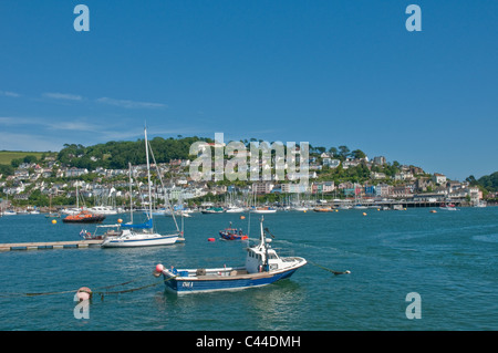 Ferry boat on River Dart à Dartmouth Devon, Angleterre Banque D'Images