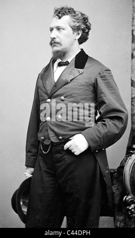 GEORGE FRANCIS TRAIN (1829-1904) écrivain et inventeur américain excentrique Banque D'Images
