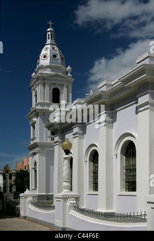 La Cathédrale de ponce ou la Cathédrale de Notre Dame de Guadalupe, au centre-ville de Ponce Puerto Rico Banque D'Images