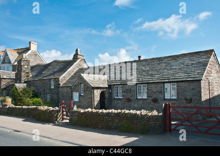 Ancien bureau de poste de Tintagel Cornwall Angleterre Banque D'Images