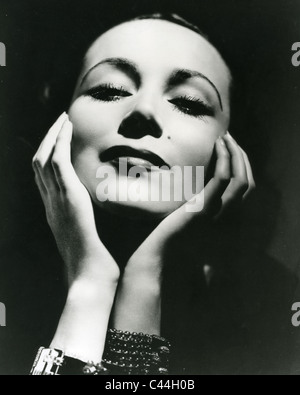 DOLORES del Rio (1904-1983) Actrice mexicaine vers 1940 Banque D'Images