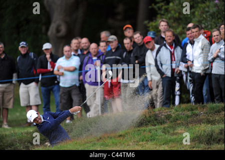 Golfeur professionnel Charl Schwartzel Banque D'Images